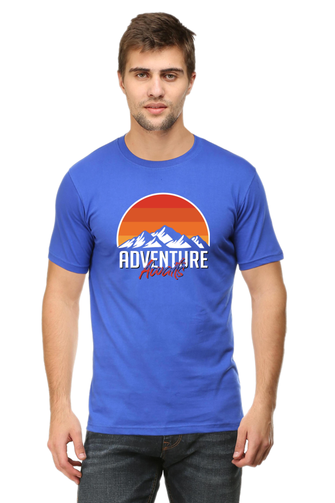 Adventure Quality Round Neck T-Shirts for Long-Lasting Wear