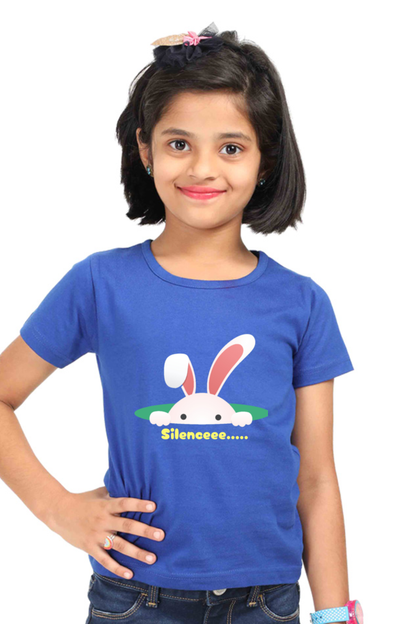 Cute Silence Girls T-Shirt