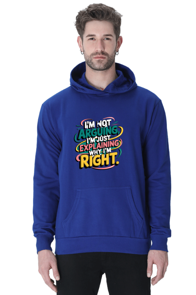 Iam Right printed hoodies - casual & Activewear