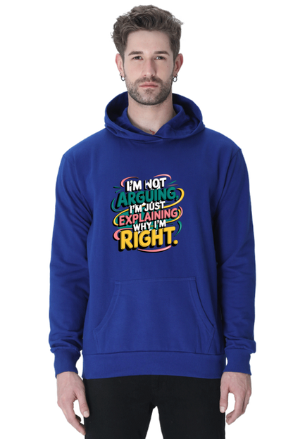 Iam Right printed hoodies - casual & Activewear