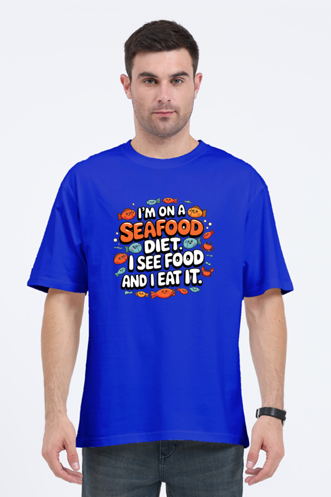 Sea Food Diet Timeless Oversized Classic T-Shirts for Effortless Style