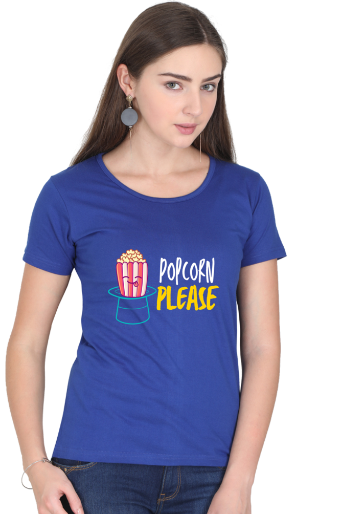 Popcorn lovers women's T-shirt