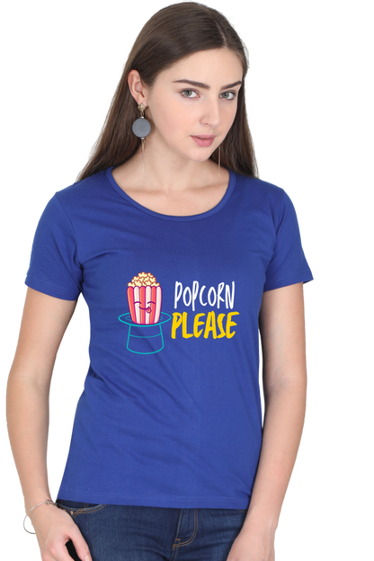 Popcorn lovers women's T-shirt