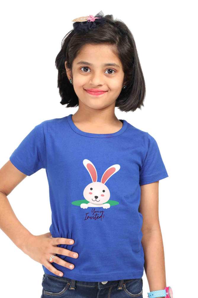 You are Invited bunny Girls Tees