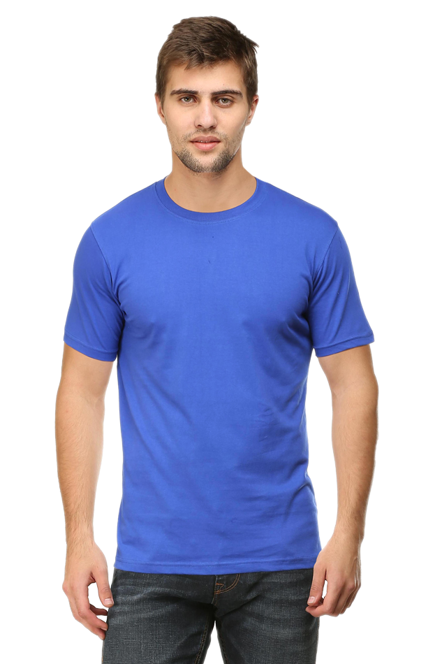 Plain Unisex Round Neck Classic T-Shirt - Soft Cotton, Perfect Fit, Timeless Style