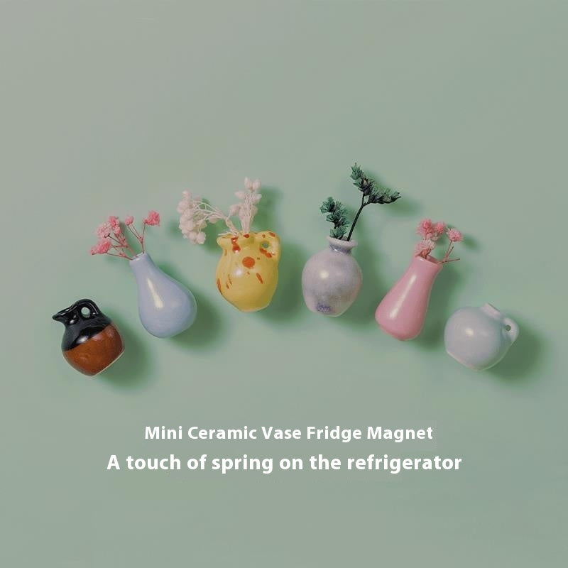 Magnetic Three-dimensional Decoration Refrigerator Sticker And Magnet Sticker Ceramic